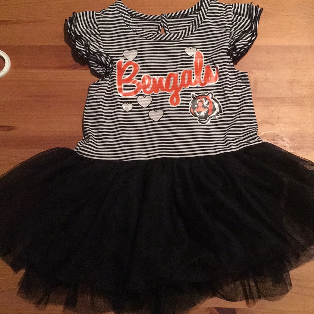 Toddler Cincinnati Bengals dress